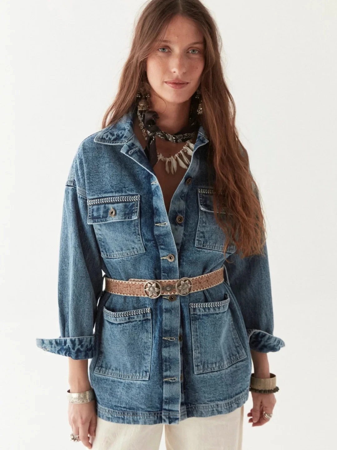 Maison Hotel Wayne Denim Jacket - Western Blue 4 Maison Hotel Wayne Denim Jacket - Western Blue - Image 2