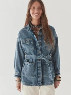 Maison Hotel Wayne Denim Jacket - Western Blue