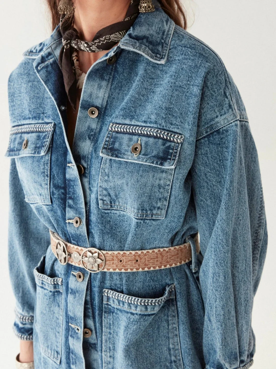 Maison Hotel Wayne Denim Jacket - Western Blue 10 Maison Hotel Wayne Denim Jacket - Western Blue - Image 8