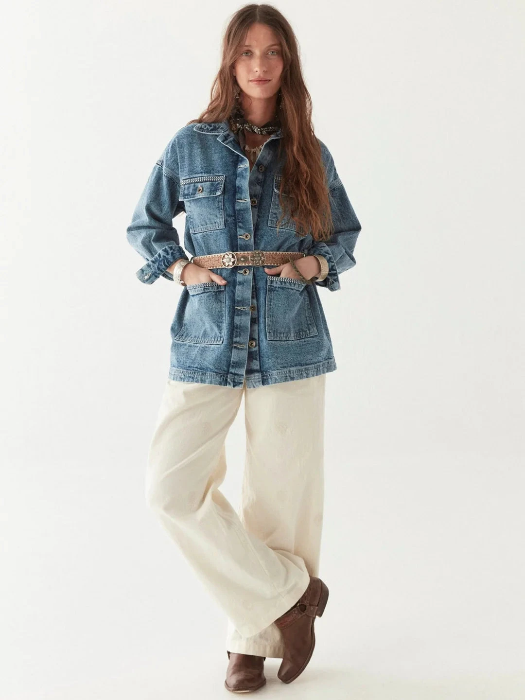 Maison Hotel Wayne Denim Jacket - Western Blue 5 Maison Hotel Wayne Denim Jacket - Western Blue - Image 3
